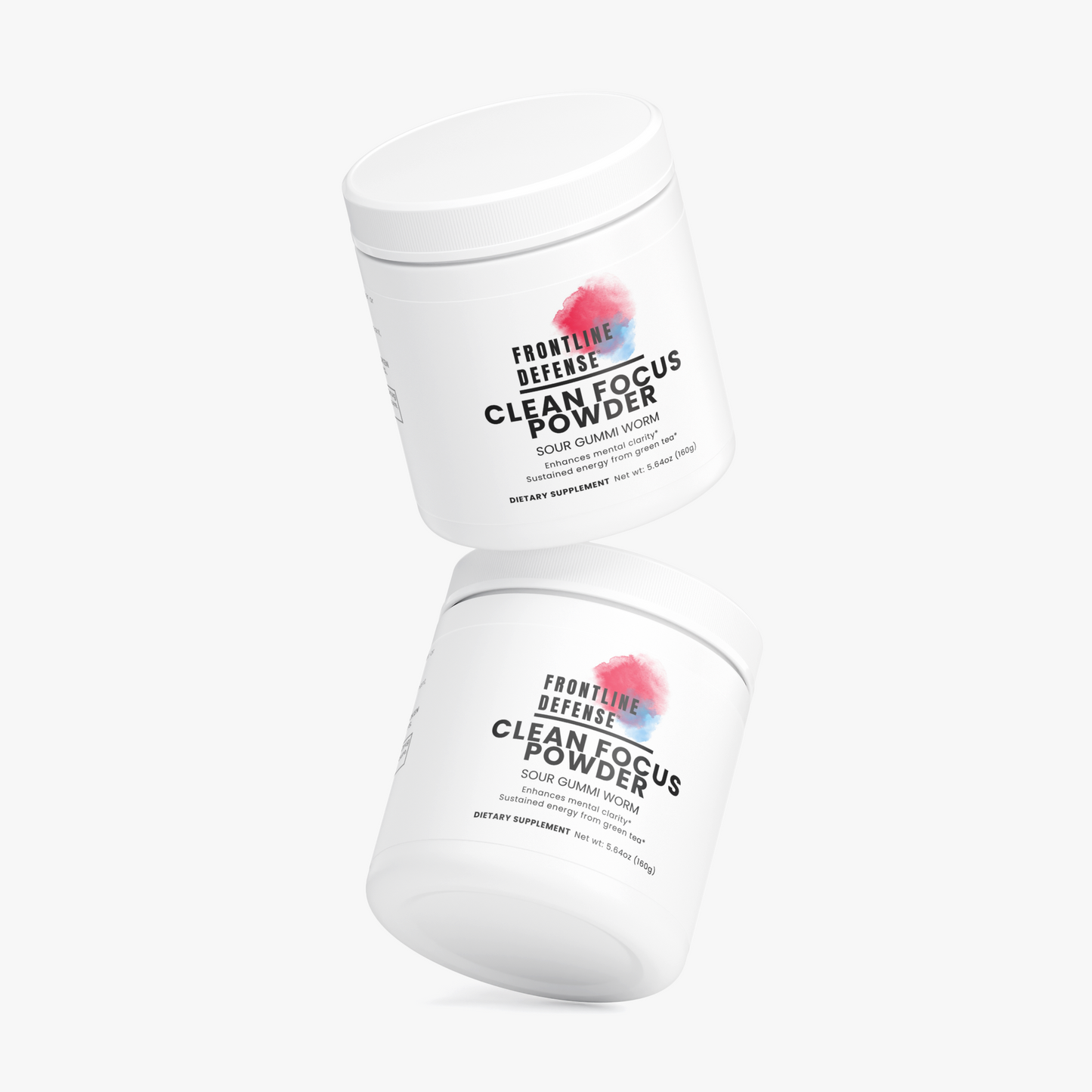 Clean Focus Powder in Sour Gummi Worm