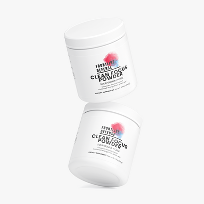 Clean Focus Powder in Sour Gummi Worm