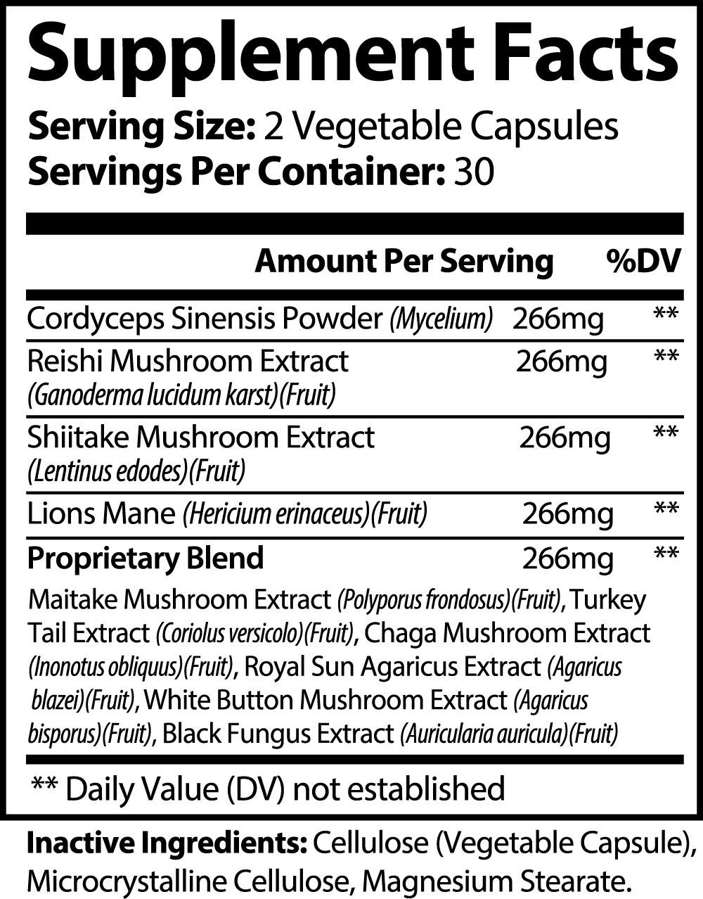 The Big 10™ Mushroom Super Complex