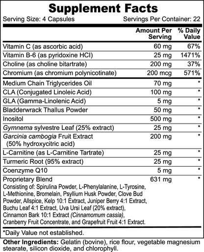 UltraBurnX™ Fat Burner with MCT