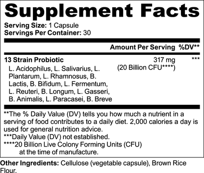 Postnatal Probiotic 20 Billion CFU