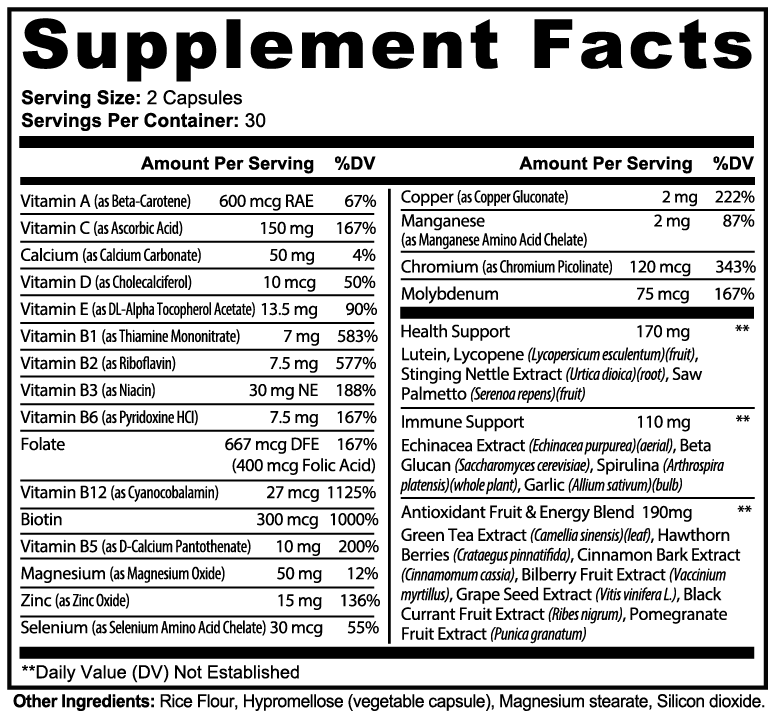 Total Postnatal Multivitamin