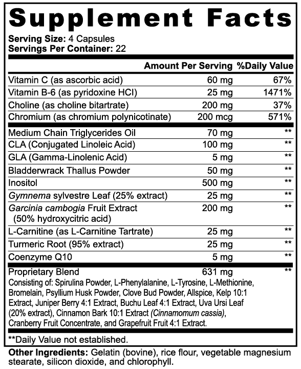 UltraBurnX™ Fat Burner with MCT