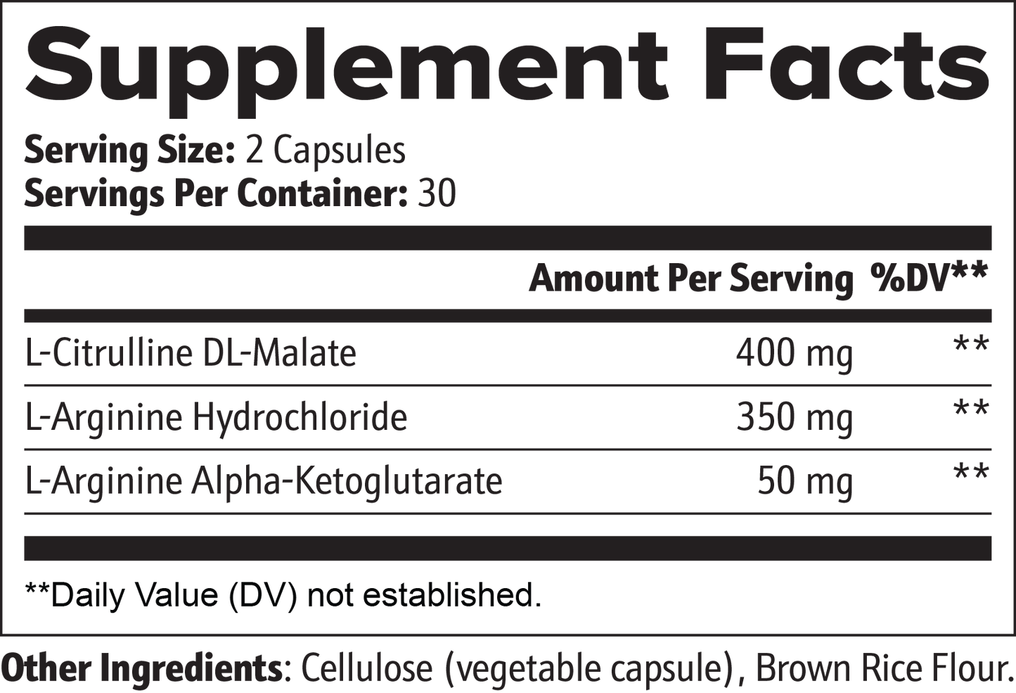 L-Citrulline & L-Arginine