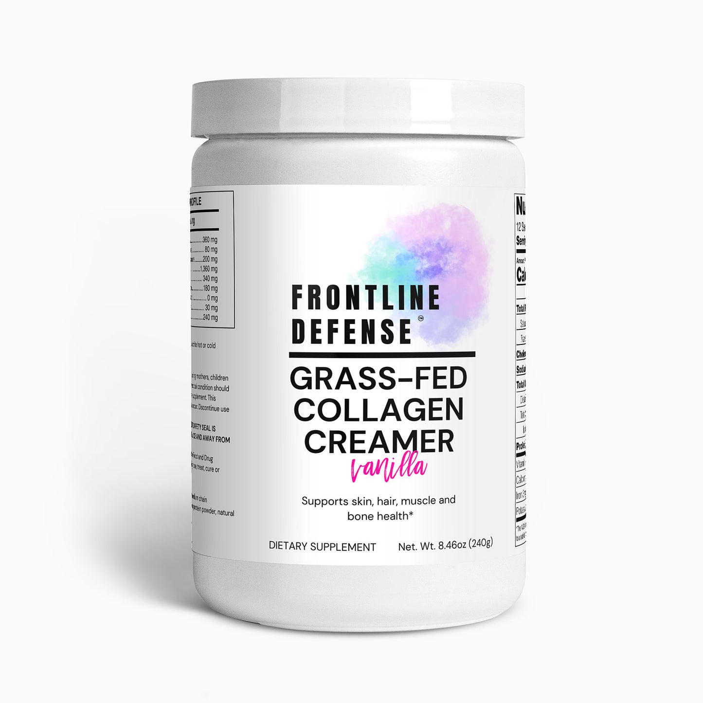 Grass-Fed Vanilla Collagen Creamer